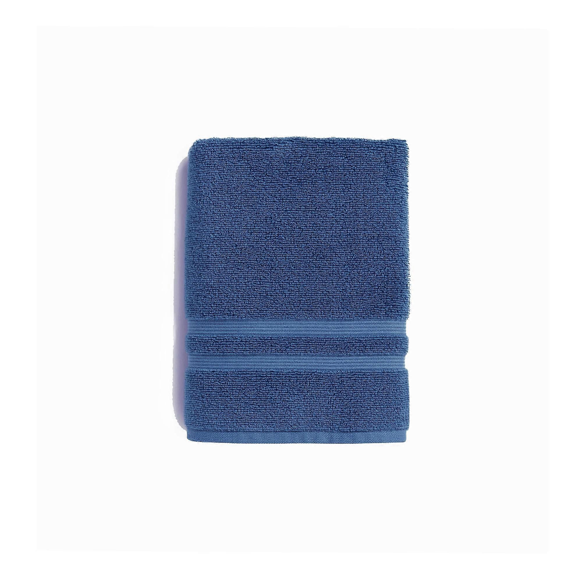 Mainstays Performance Solid Hand Towel, 26" x 16", Indigo