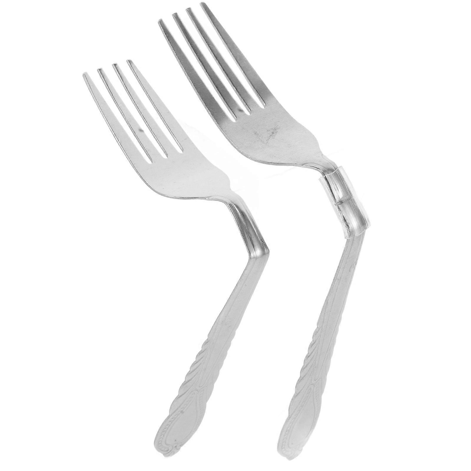 Mind Bending Fork Trick Toy with Sturdy Metal Material for CloseUp