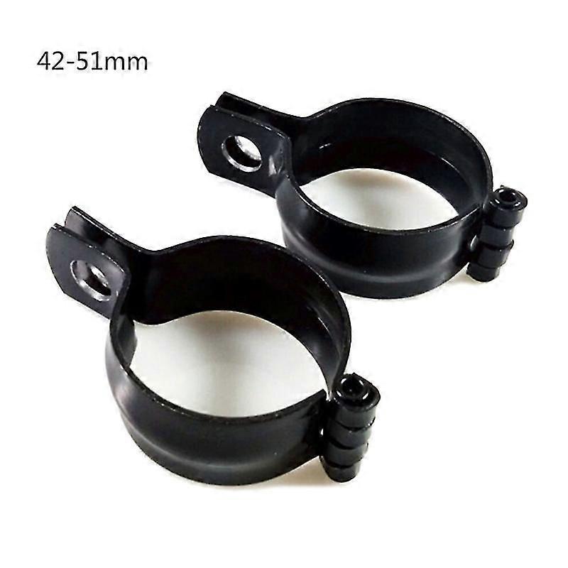 2pcs Turn Signal Spotlight Mount Brackets For Motorcycle Light Clamp Holder