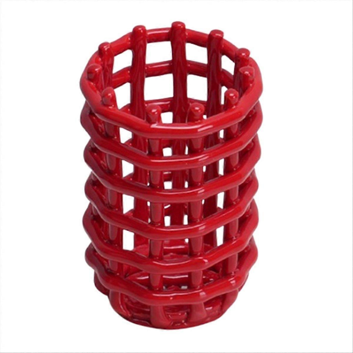 Ceramic Toothbrush Holder Toothbrush Storage Container Cup Rack-B