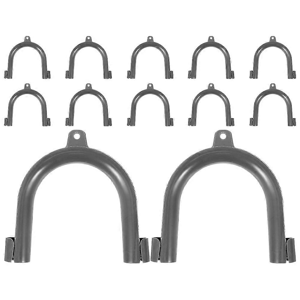 U-Shape Drain Hose Holder Clamp for Washing Machine Hose Guide 12Pcs