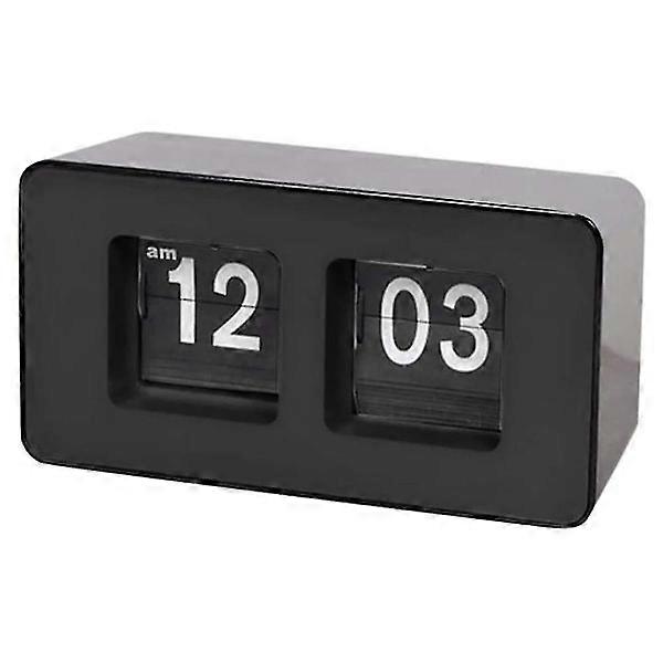 Automatic Reversible Clock, Classic Retro Nostalgic Clock, Digital Desktop Table Side Down Clock, for Family