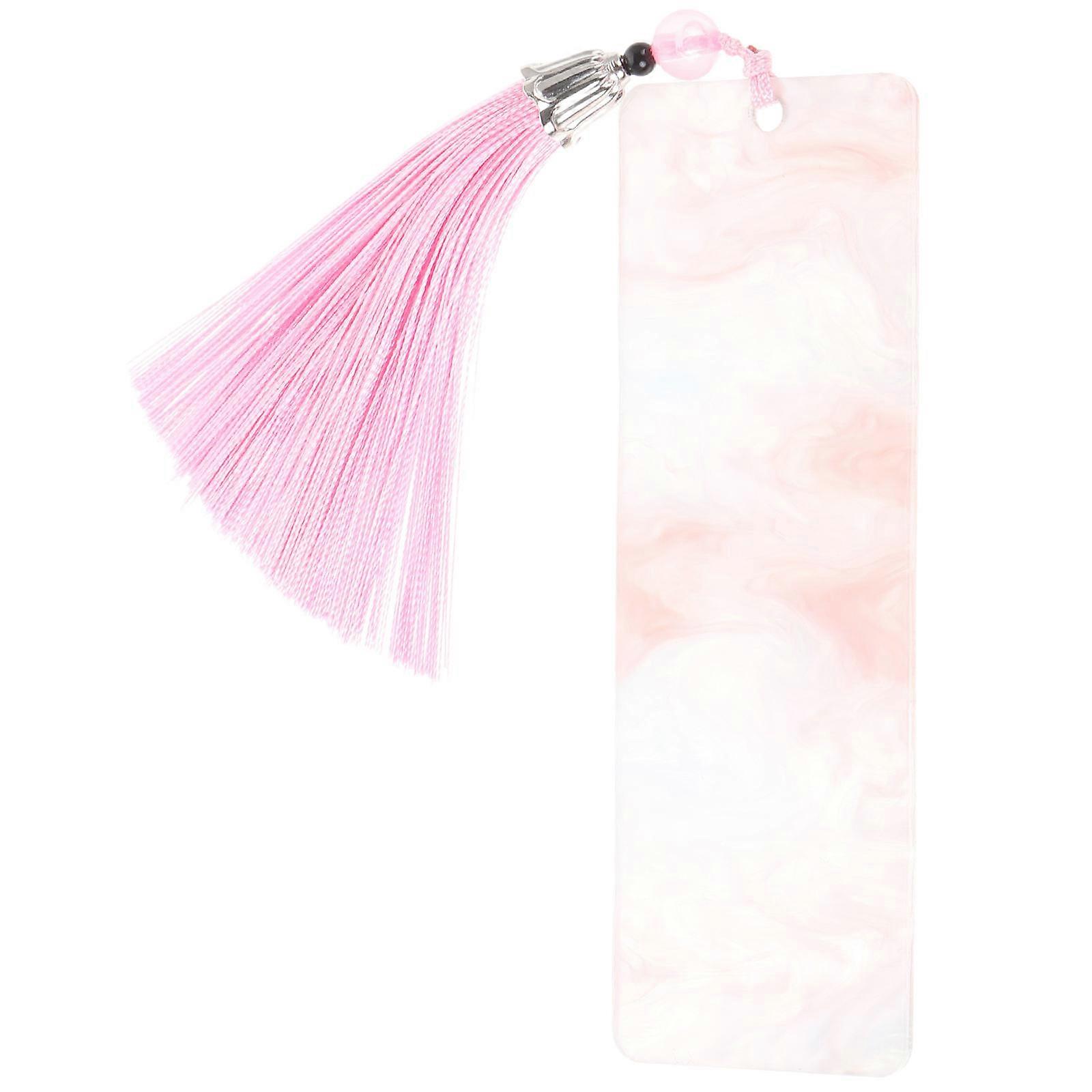 Guzheng Pick Storage Card for Organizing Pink Acrylic Fabric