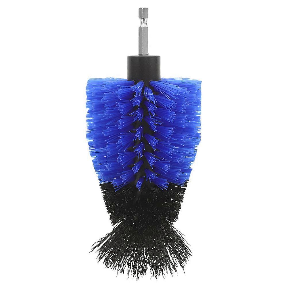 Electric Drill Brush Attachment for Tile Cleaning Blue
