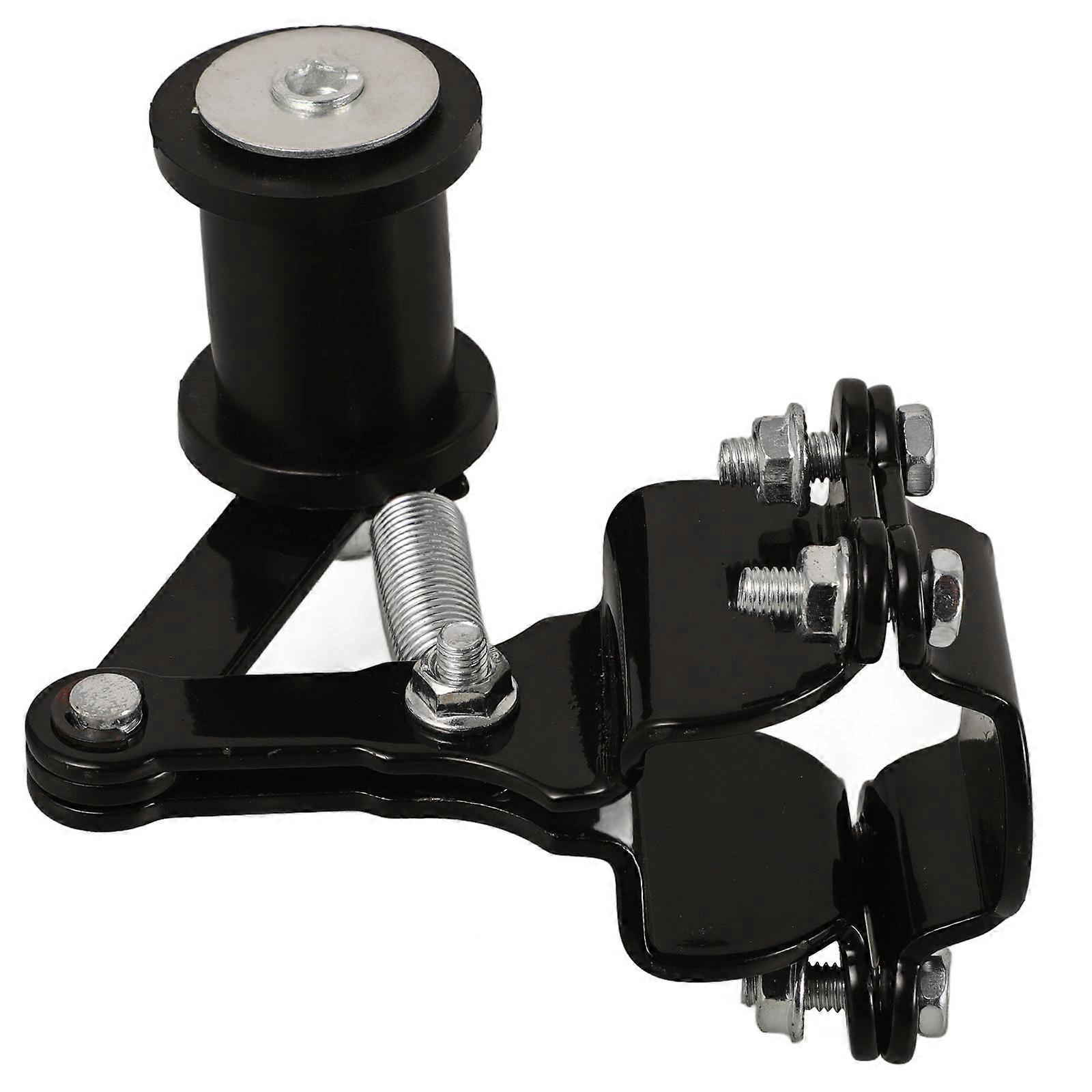 Motorcycle Chain Tensioner Guide Made of Durable Iron for Optimal Performance and Stability Black