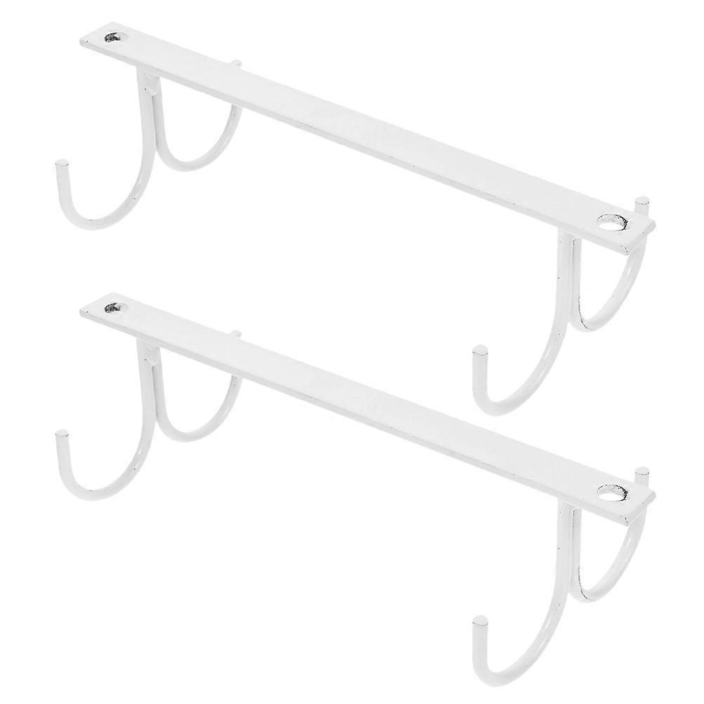 Under Cabinet Mug Holder Iron Rack for Coffee Cups 10Pcs