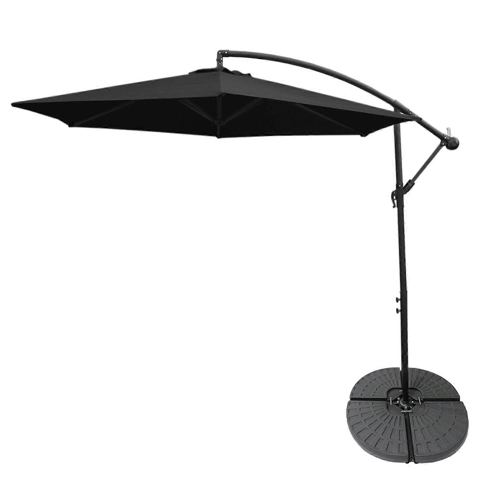 Parasol cantilever noir & Fan Base