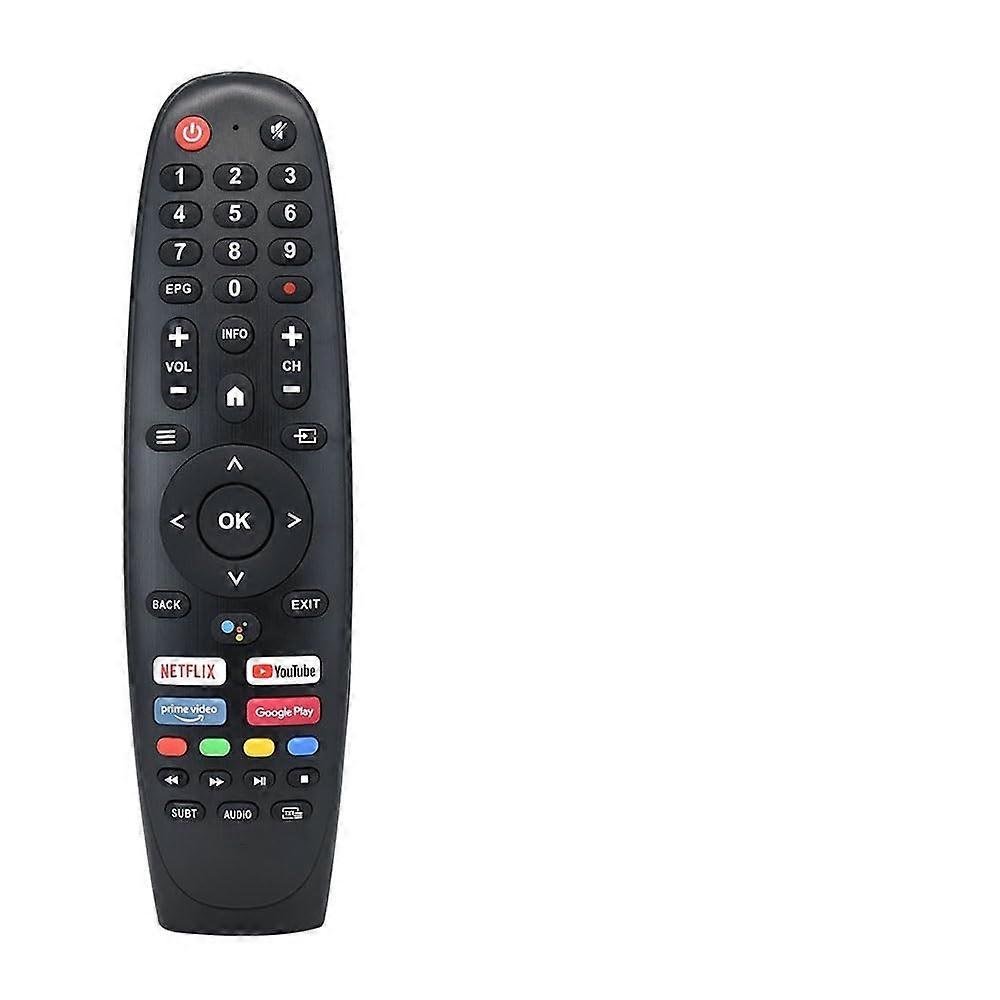 Voice Remote Control with Easy Navigation for ARRQW RO Series 4K UHD Android Smart TV