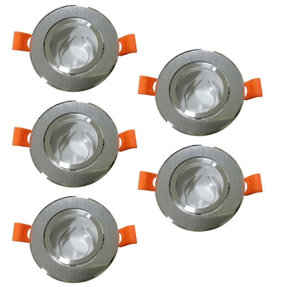 Square Round Adjustable Recessed Spotlights Light Fixture Frame