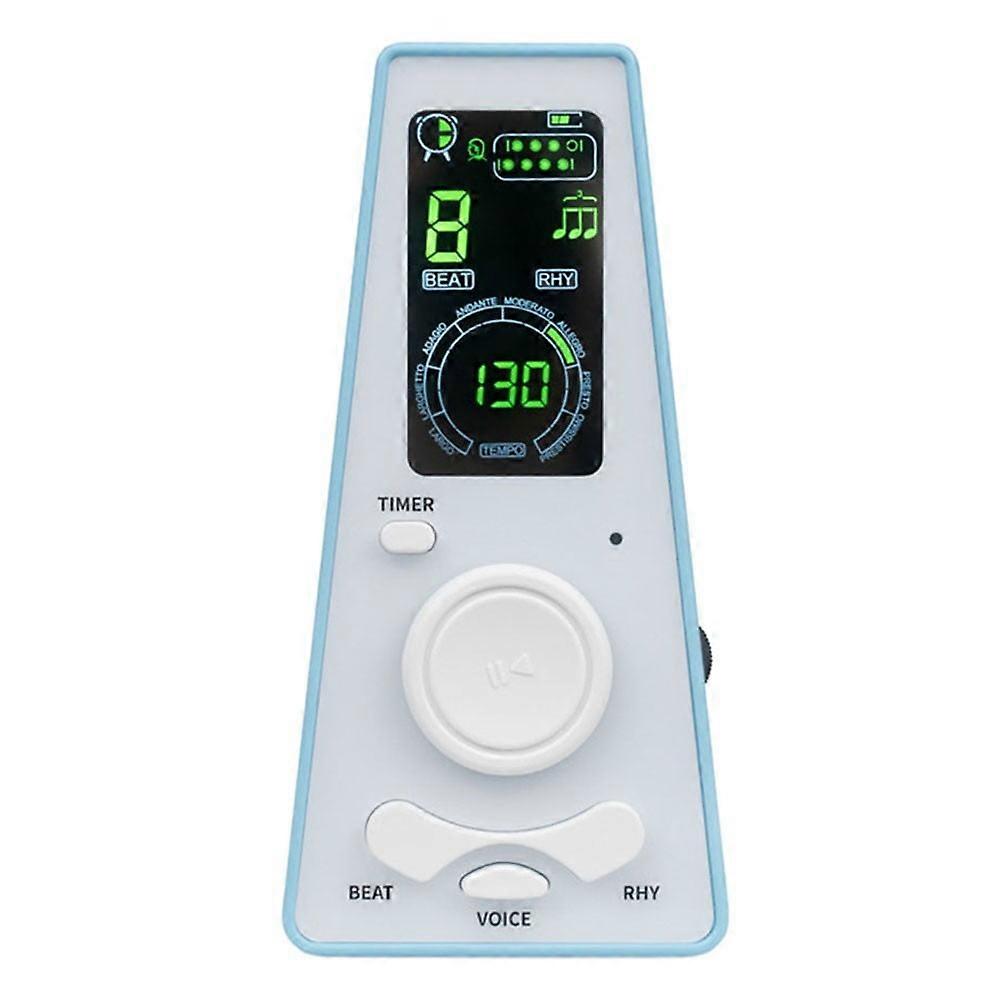 Universal Electronic Digital Metronome Timer With Volume and Beat Speed Control