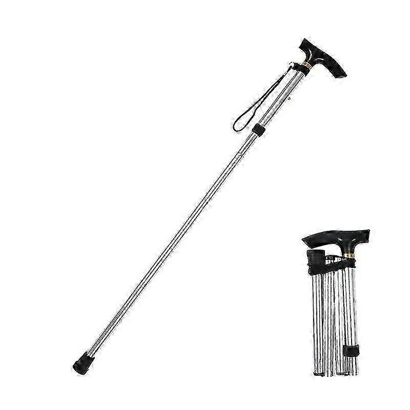 Folding Cane, Foldable Cane, Walking Cane, Non-slip Comfortable jn