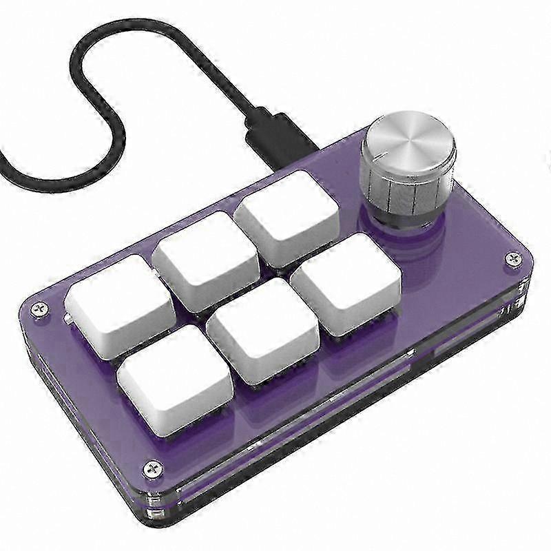 Customizable Mechanical Mini Keyboard 6 Keys USB Interface for OSU Game Controller Adapter