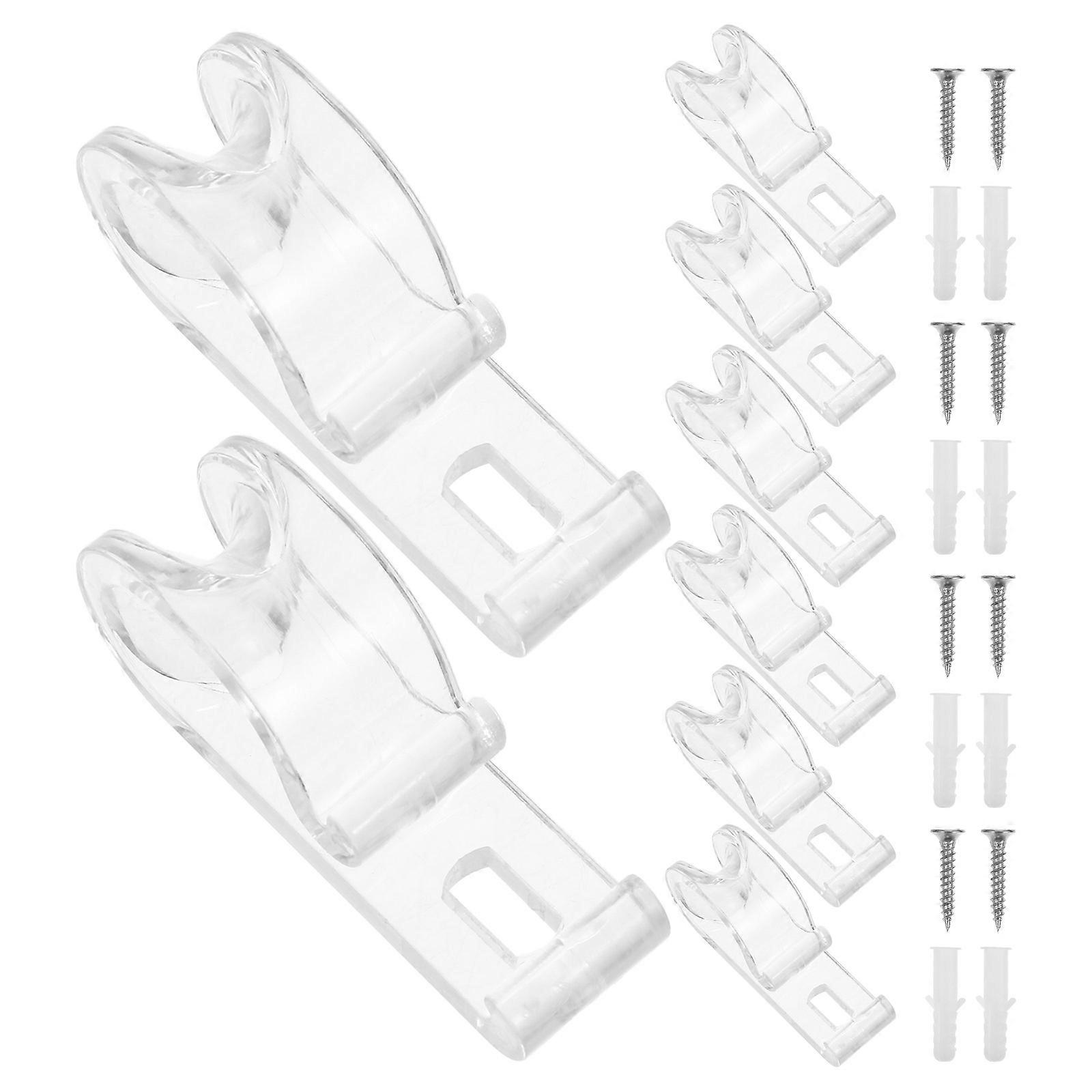 Roller Blind Hooks Cord Set for Window Blinds with Transparent ABS Material