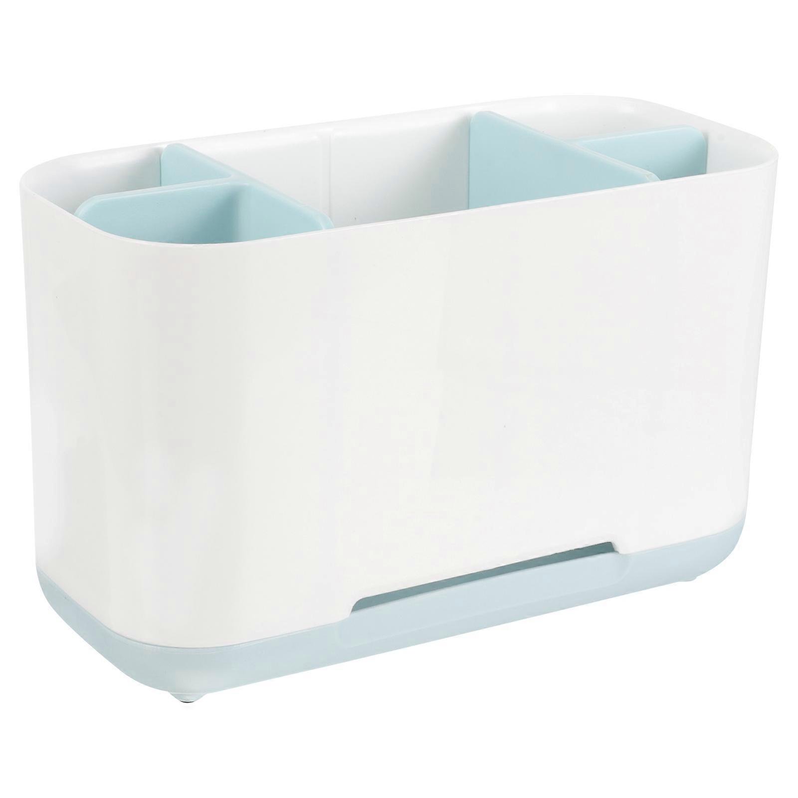 Bathroom Organizer Countertop Storage Box for Toothbrush Holders