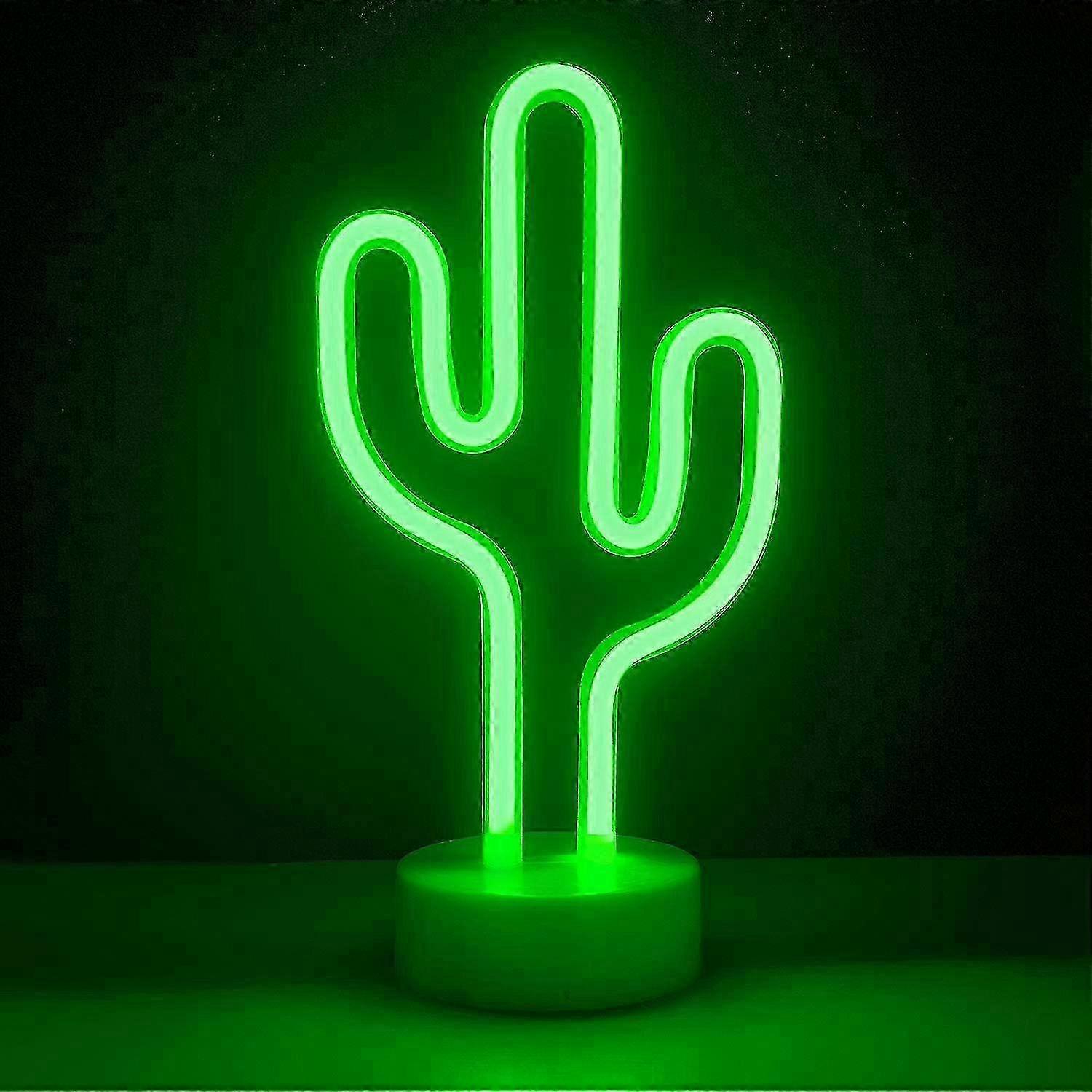 Warm White Flash Neon Light Sign - for Led Cactus Decor 2025
