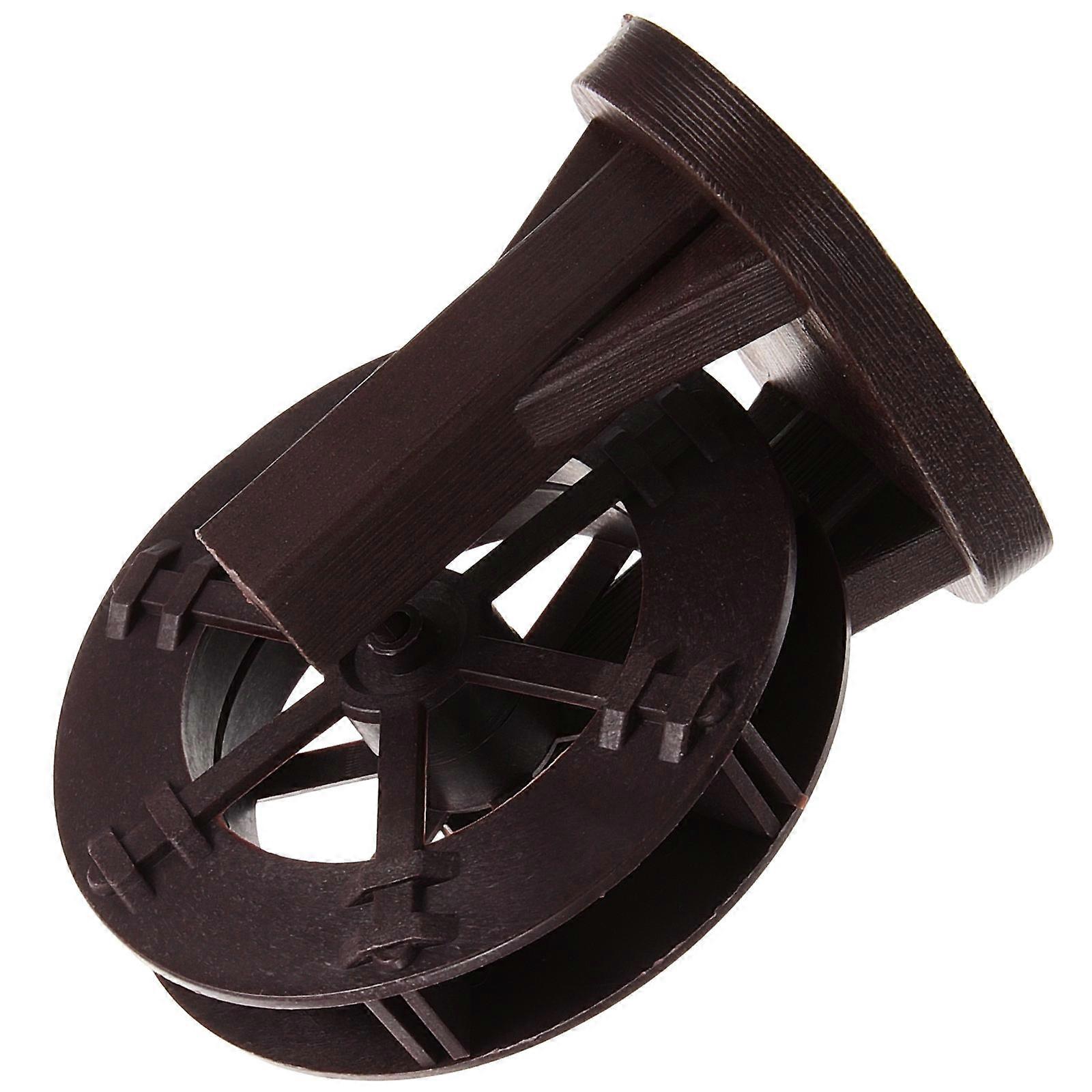 Micro Water Wheel Decor DIY Fountain Accessory for Coffee Plastic