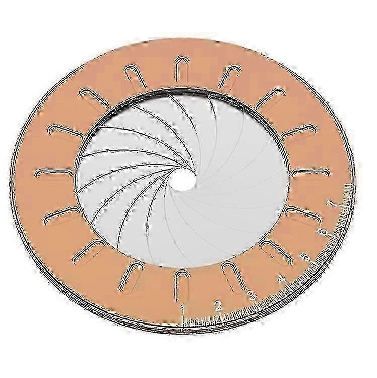 Precision Adjustable Metal Circle Drawing Tool, Round Pipe Measuring Tool Hwy