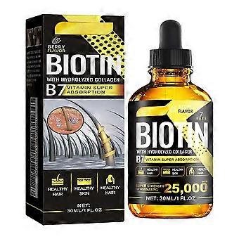 Haaroliën voor haargroei met biotines/collageen Gladstrijken van droog haar Diep voedende haarverzorgingsolie voor lang kort dik haar