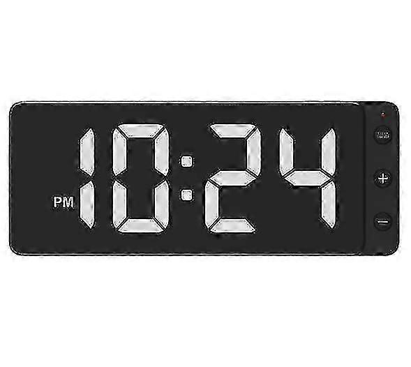 Simple Silent Led Wall Clock, Automatic Backlight Wall Clock Wall Clock Student Alarm Clocks
