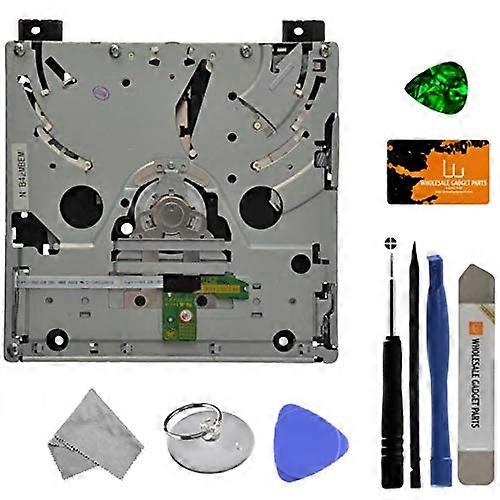 DVD Drive Replacement with Tool Kit for Nintendo Wii, Fix Disc Read Errors, Easy DIY Installation