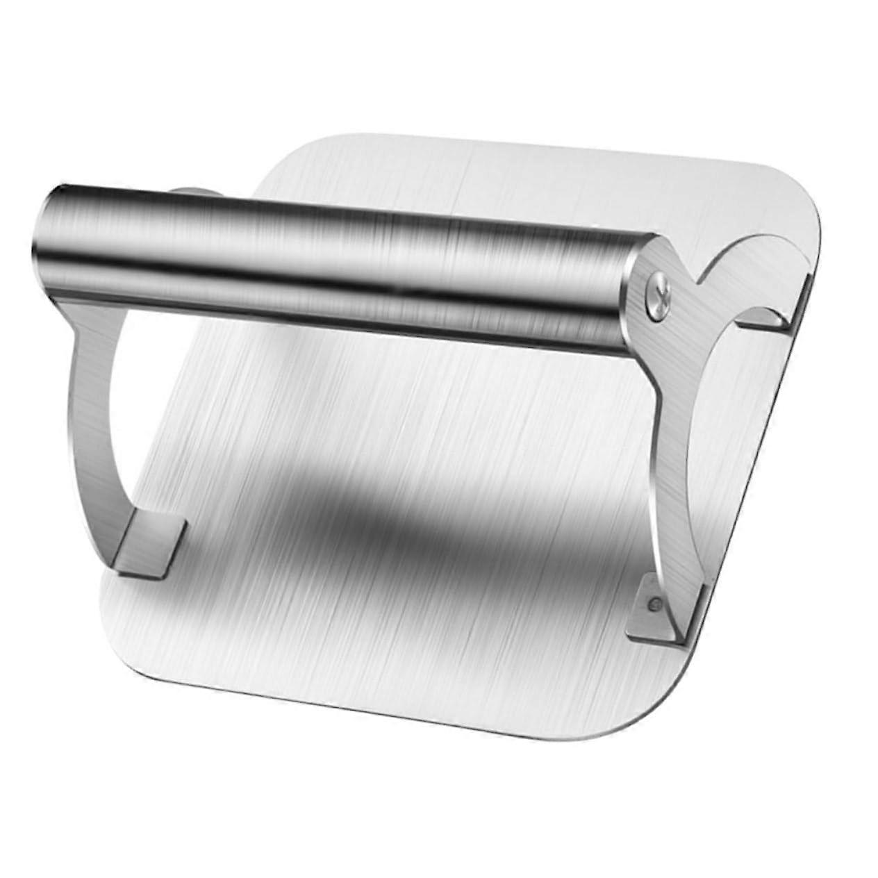 Stainless Steel Burger Press Square Patty Maker Easy Clean Meat Smasher Kitchen Tool