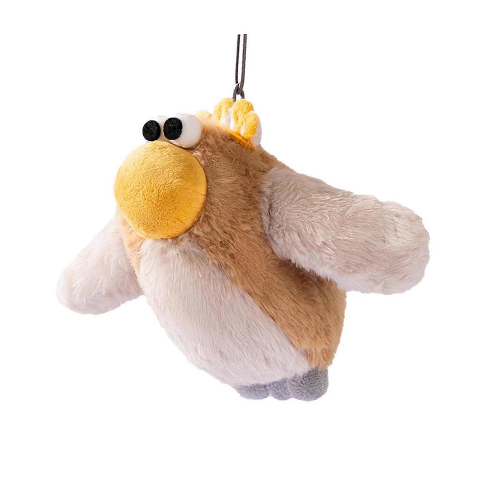 USB Rechargeable Interactive Cat Toy Flapping Bird with Chirping Sound for Indoor Play