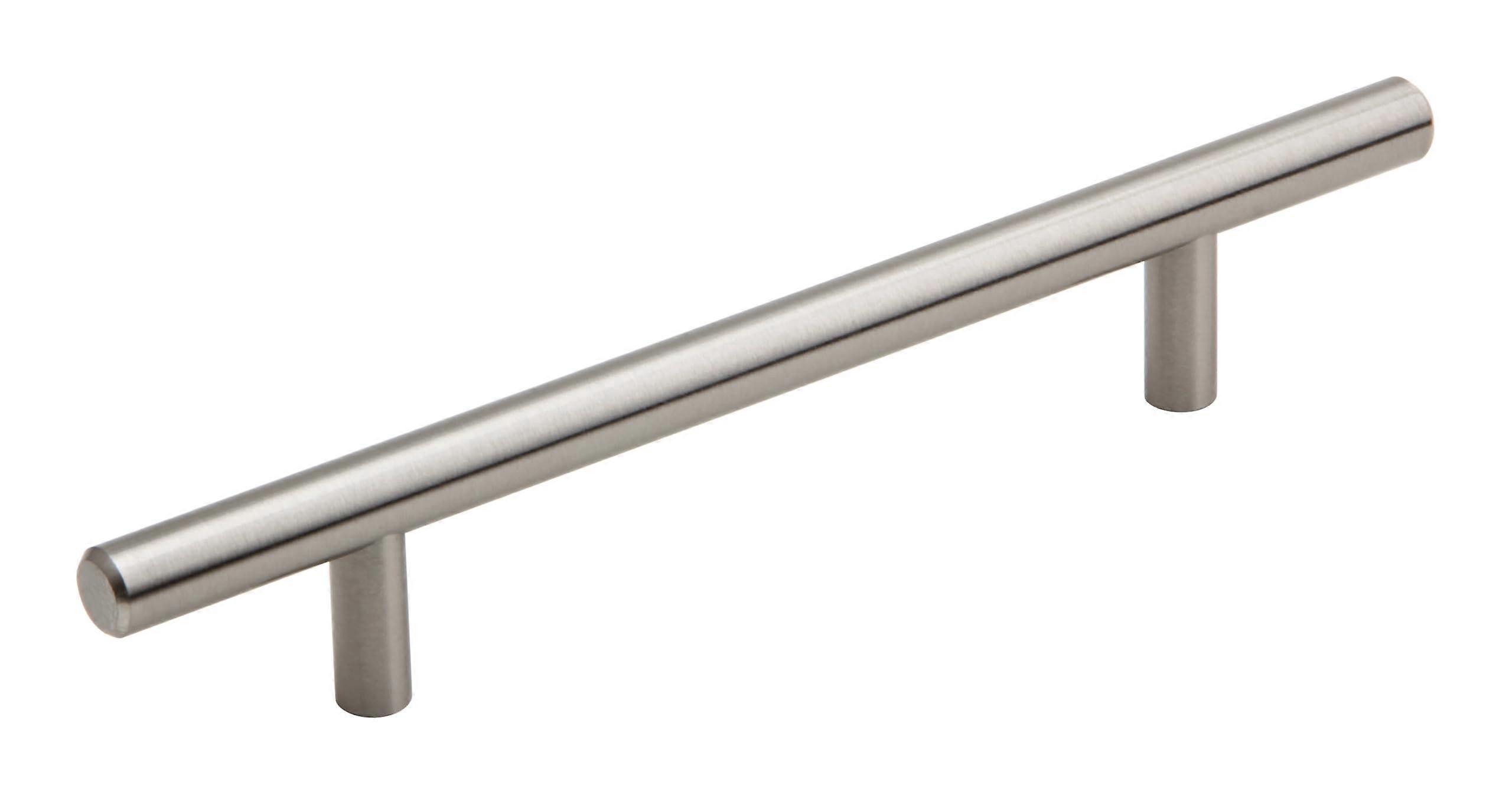 Cabinet Handles 18' Brushed Nickel Solid Steel Drawer Pulls with Screws, 2 Pack