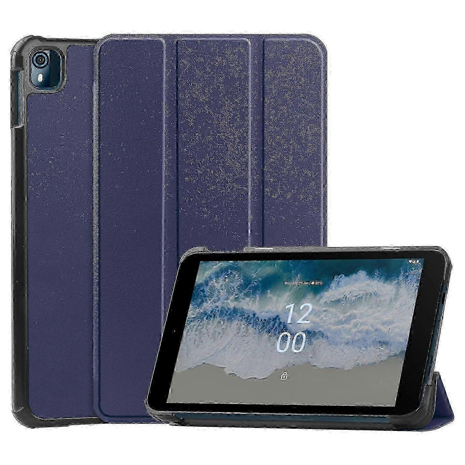 Nokia T10 Tablet Cover Protective PC Trifold Stand Shockproof Scratch Resistant Casef