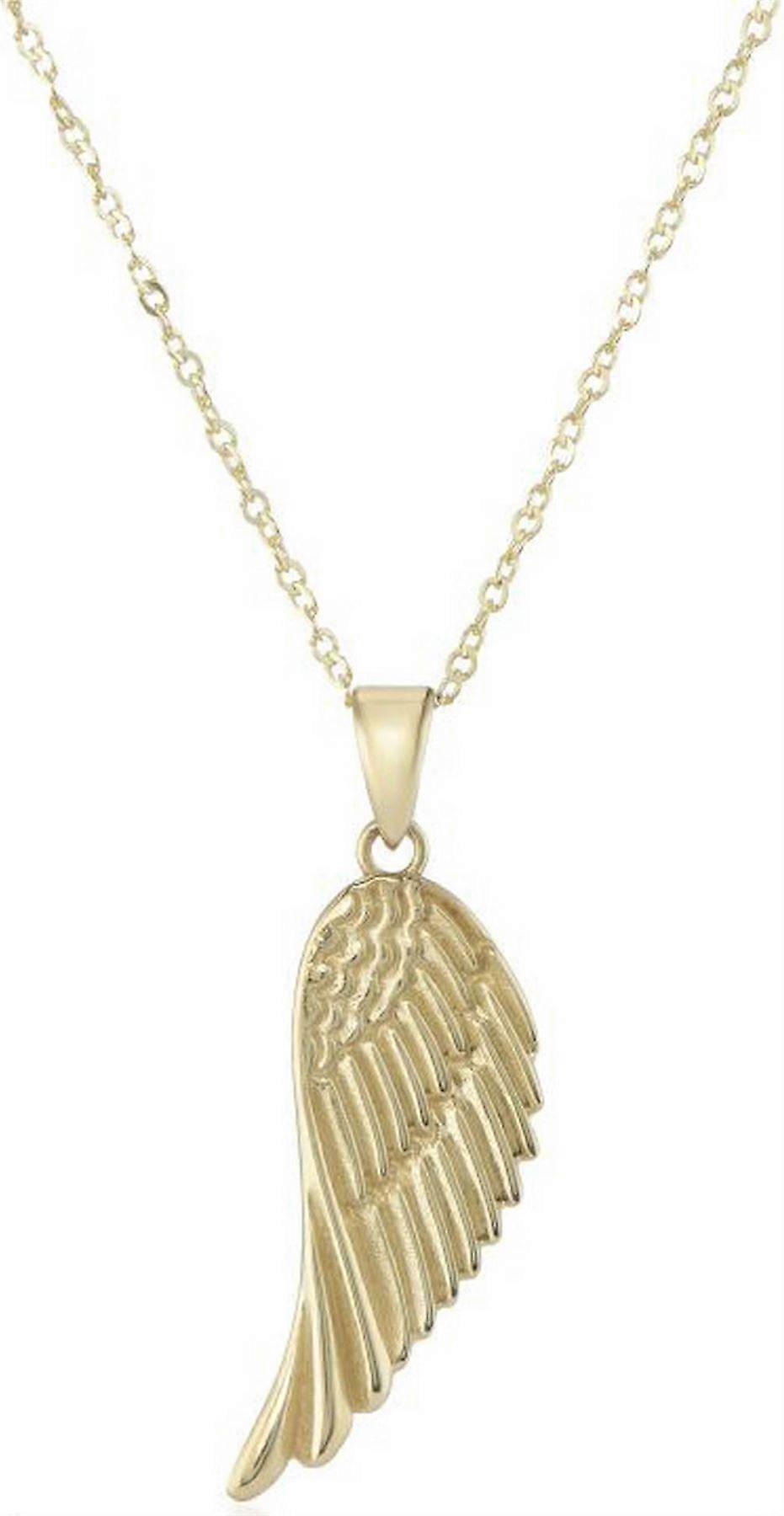 Mark Milton Angels Wing Charm Pendant - Yellow Gold