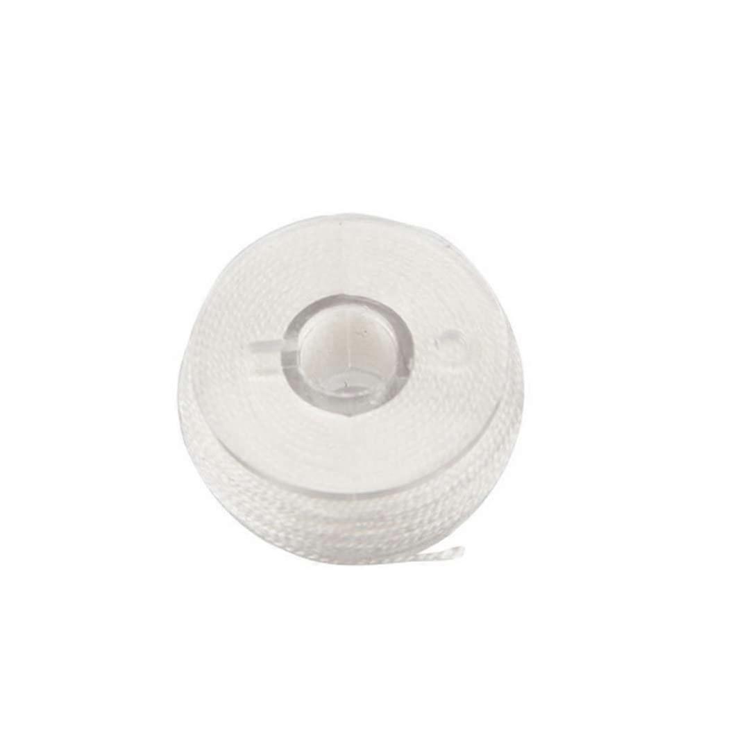 PVA Fishing Line 20M 8 Strands Fast Dissolving Carp Bait String on Plastic Spool White