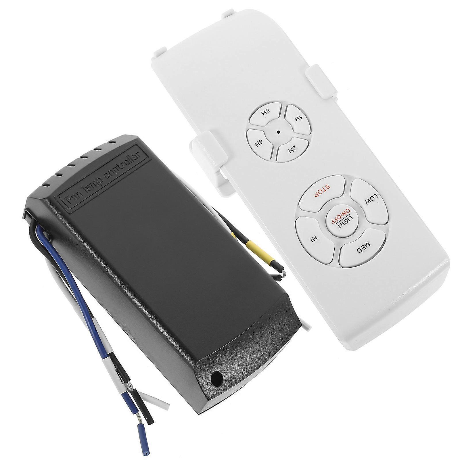 Remote Controller Kit Ceiling Fan Controller with Intelligent Timing for Home Use
