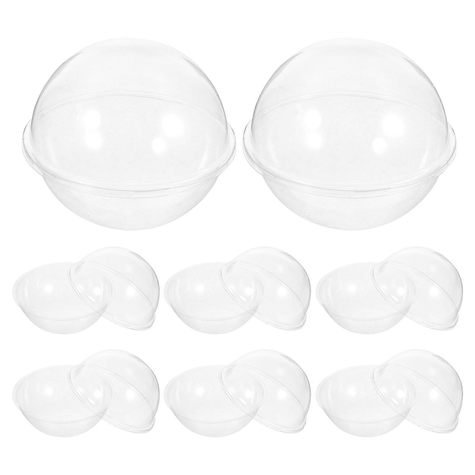 Transparent Cupcake Box for Storage 10Pcs Single Cupcake Muffin Boxes