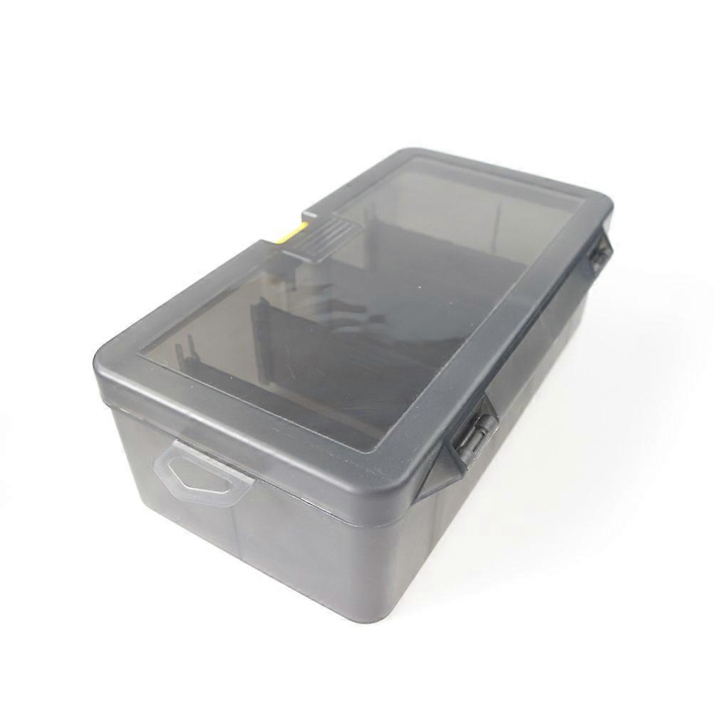 Fishing Tackling Container Portable Double Layer 1Pcs for Fishing Storage