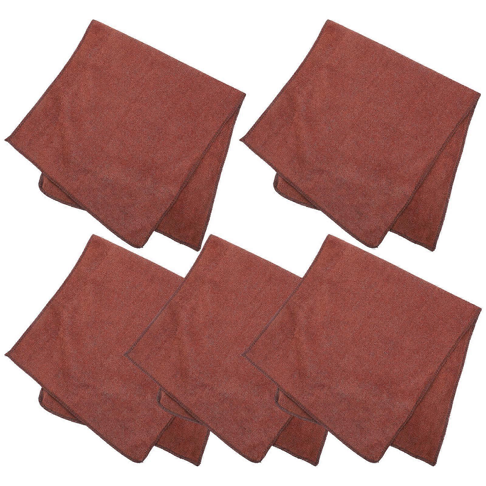 Guinea Pig Blanket Reusable Bedding for Small Pet Sleep 20Pcs Coffee