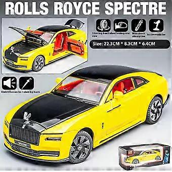 1:24 Rolls-Royce Shining alloy toy model, best collection for automotive enthusiasts, Christmas/f