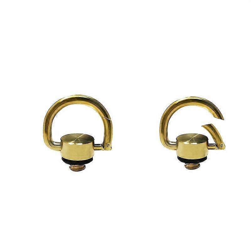 Camping Lamp Brass D Ring Attachment Top Spring Easy Hang