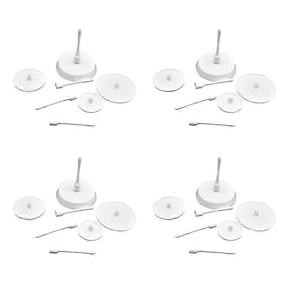 Rose Flower Mold Cake Nail Baking Decorating Tools 4 Sets