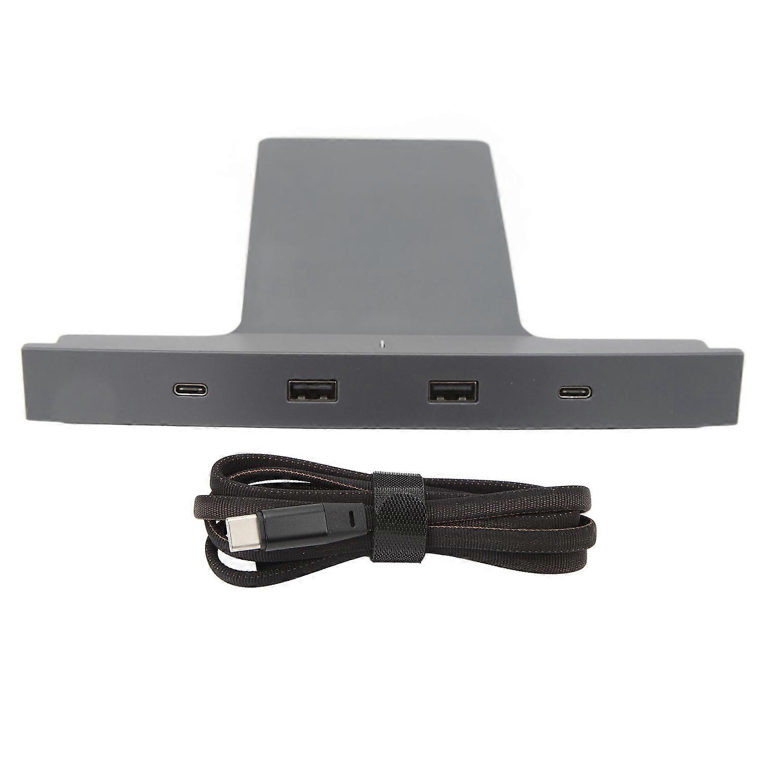 Car USB Multiple Hub Charging Ports Smart Docking Station Center Console Sensor Adapter Replacement 