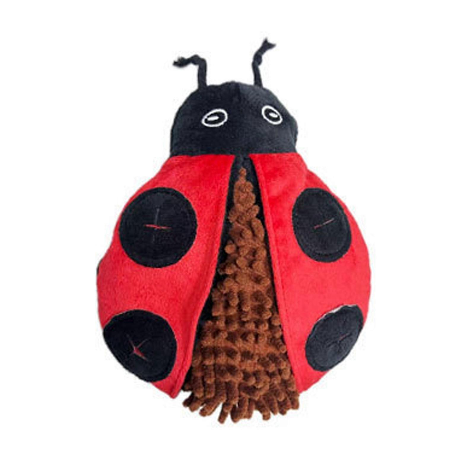 Plush Chew Toy - Turtle Ladybug Design - for Interactive Play