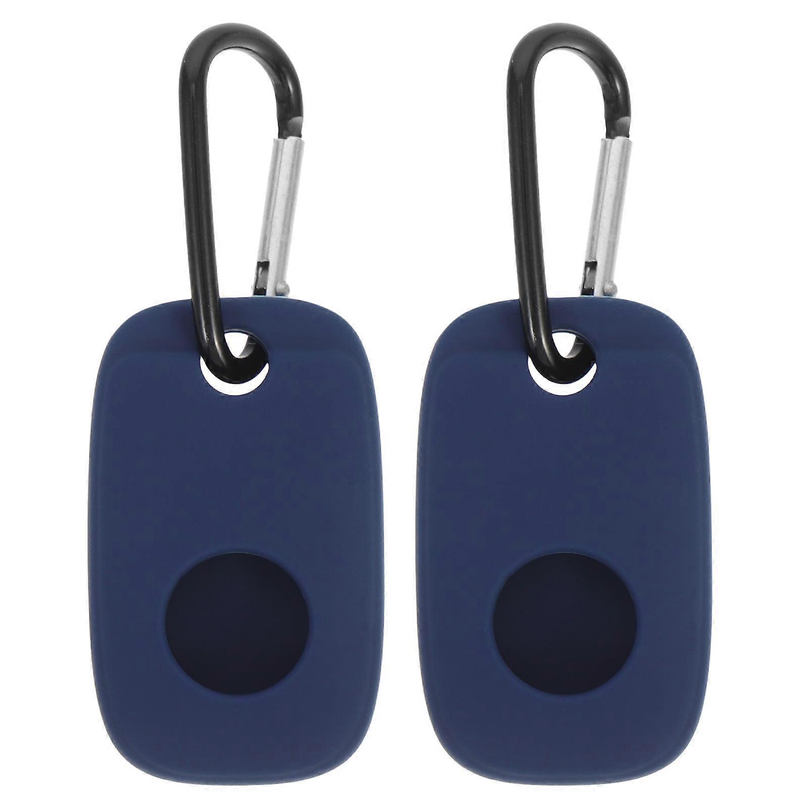 Tracker Protective Cover Blue Silicone Case for 2Pcs