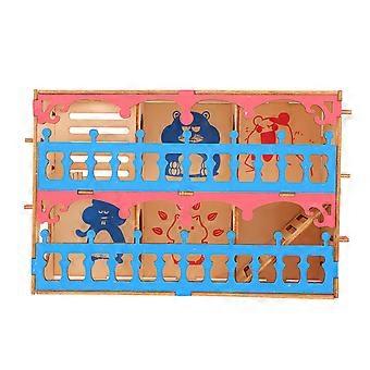 Labyrinth-Spielzeug aus Holz für Hamster, 1 Stück
