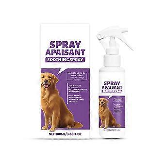Klådastillande spray för hundar, lugnande och luktfri husdjursvård 100ml
