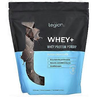 Legion Athletics, Whey+, Wei-eiwitpoeder, Dutch Chocolate, 1,91 lbs (867 g)