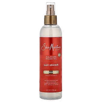 SheaMoisture, Spray rinfrescante per capelli ricci e distensivi, Olio di melone del Kalahari, 236 ml (8 fl oz), Confezione da 2