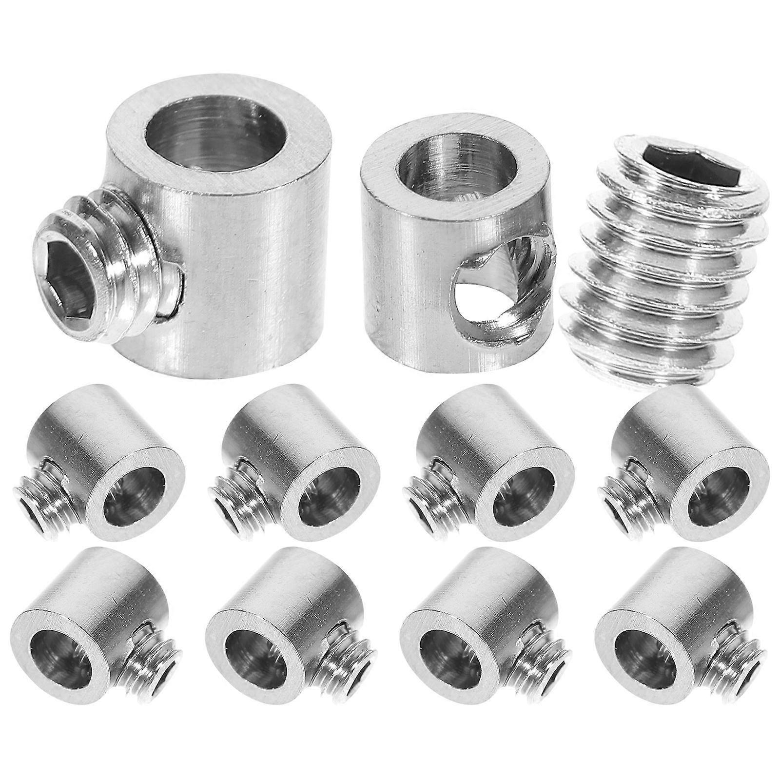 10pcs Cable Clamp Wire Rope Cable Clamp Replacement Single Clamp Cable Fastener
