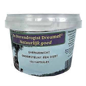 Pet health supplement: Animal diet capsules for overweight 150 tablets with seaweed algae