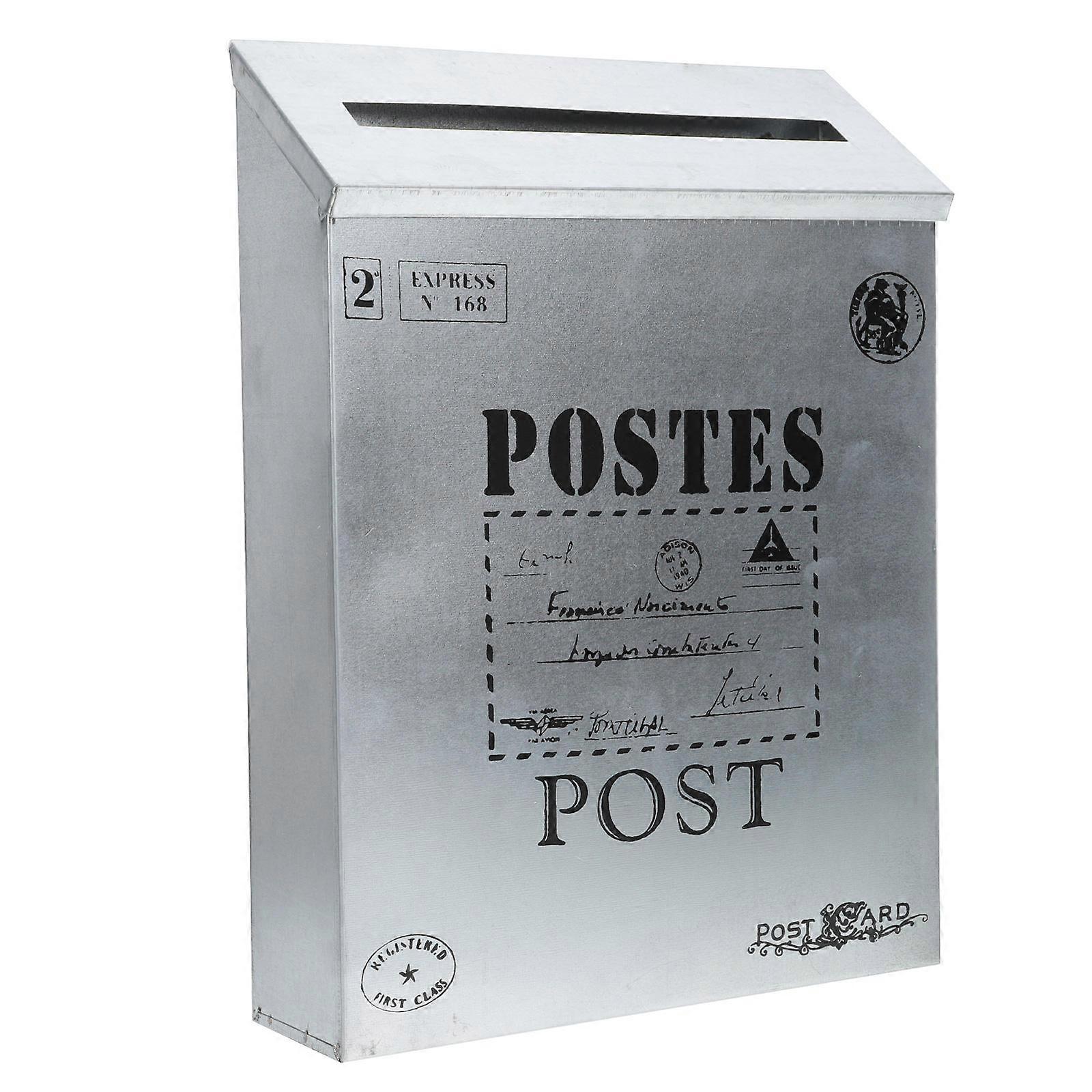Boîte aux lettres extérieure murale pour le rangement du courrier