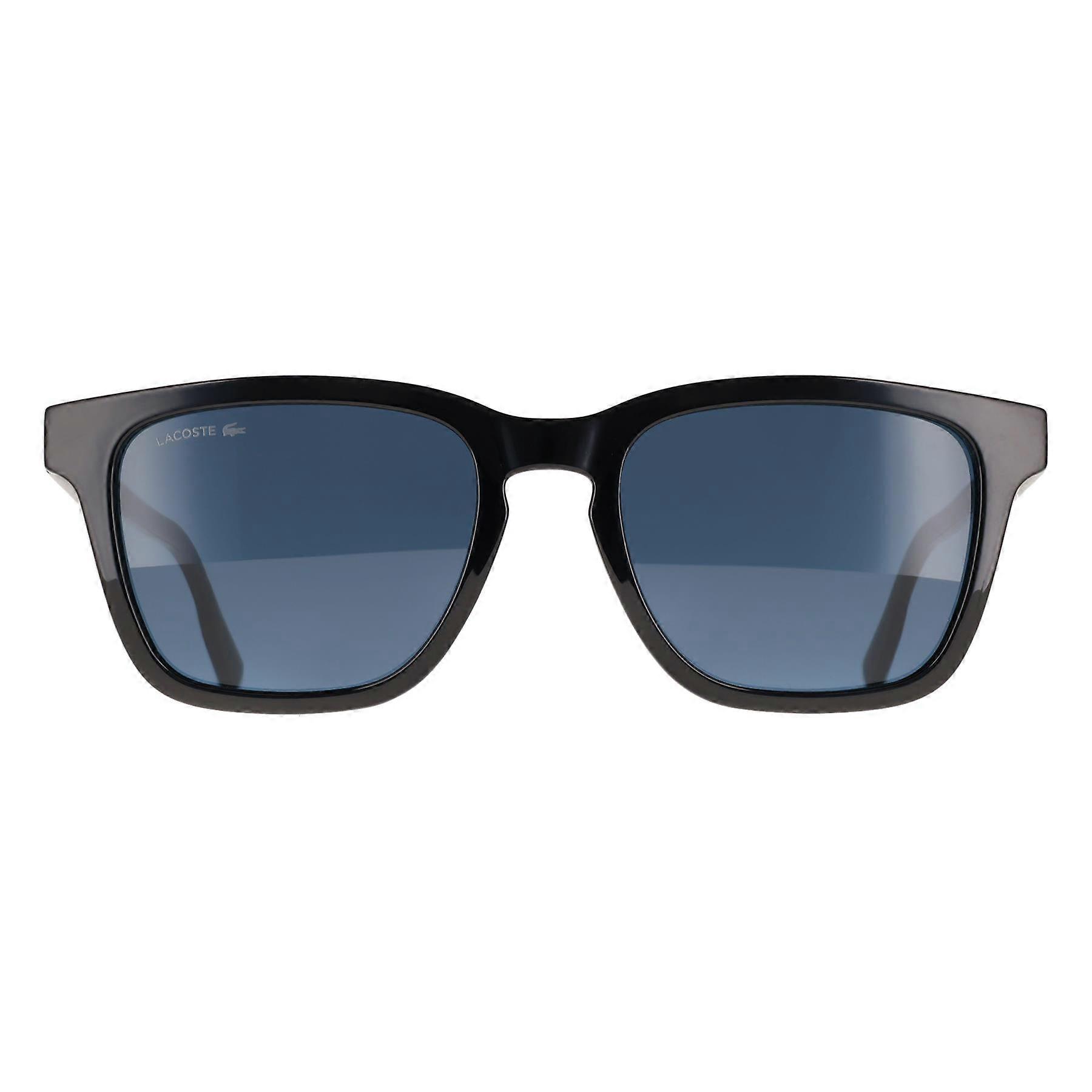 Lacoste Sunglasses L987S 001 Black Solid Blue