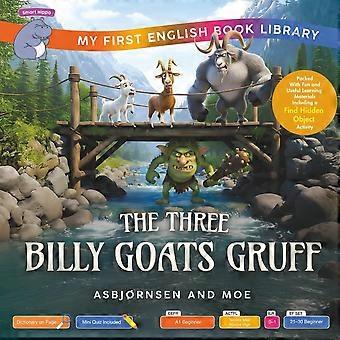 The three billy goats gruff smart hippo my first english book library educational storybook esl students