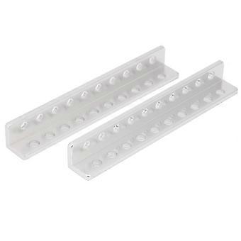 10-Holes L-Shaped Beam Aluminum 3103-0010-0088 Industrial Robot Accessory 12x12x88mm
